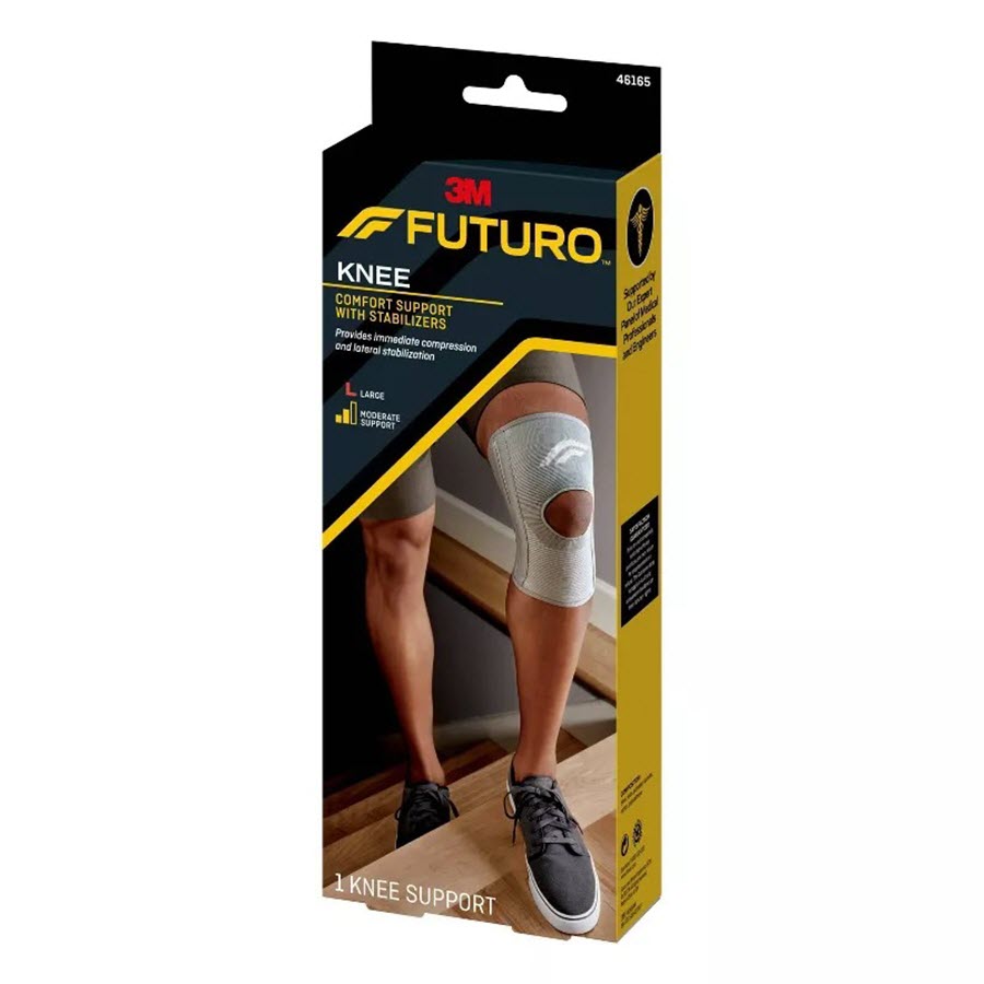 FUTURO Comfort Knee Support with Stabilizers - Large 46165EN