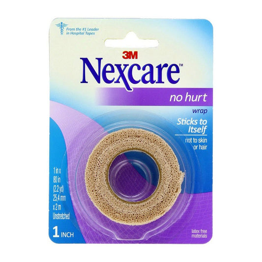 Nexcare First Aid No Hurt Tape, Latex Free, 1"X5 Yd