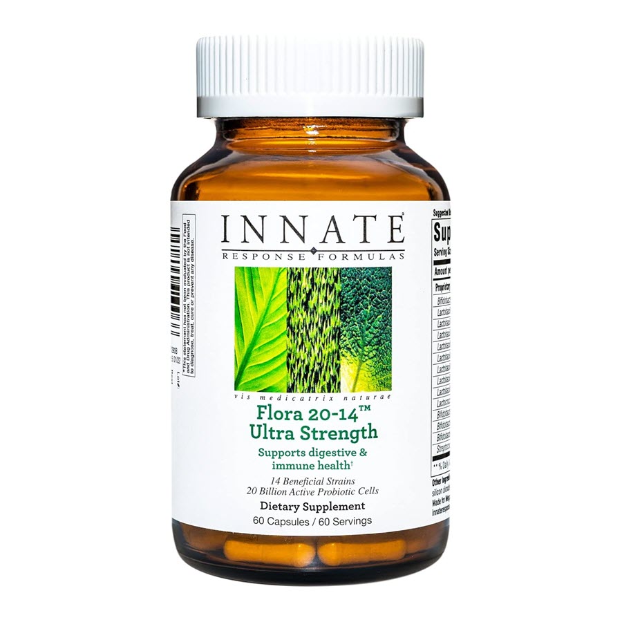 Innate Response Formulas Flora 20-14, Ultra Strength, 60 Capsules