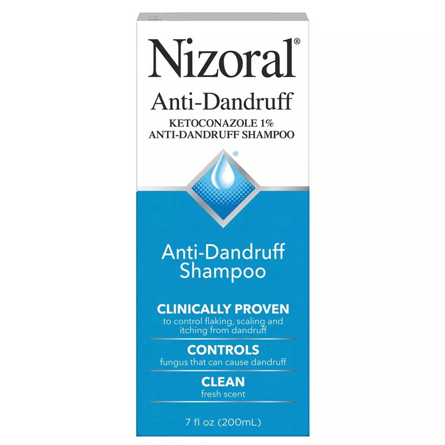 Nizoral Anti Dandruff Shampoo with 1% Ketoconazole, Clean Fresh Scent, 7oz