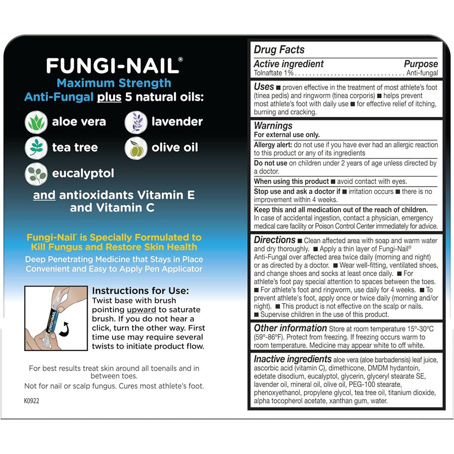 Fungi Nail Maximum Strength Anti Fungal Pen, 0.1oz