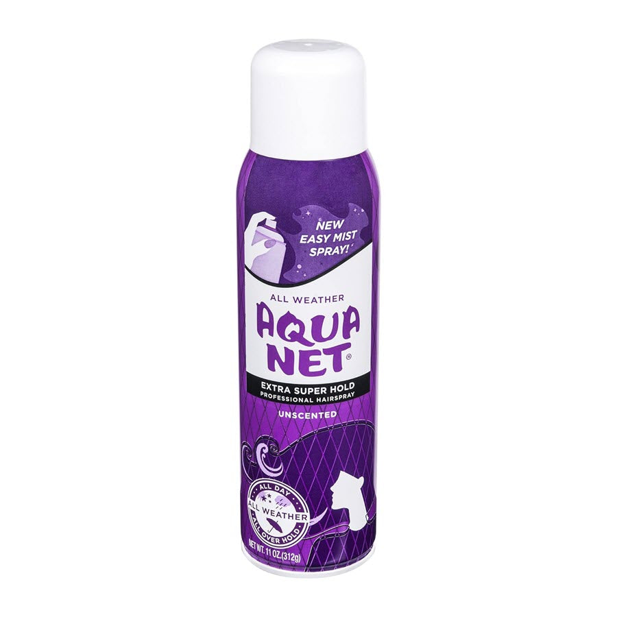 Aqua Net All Weather Professional Hairspray, Extra Super Hold, Unscented, 11oz