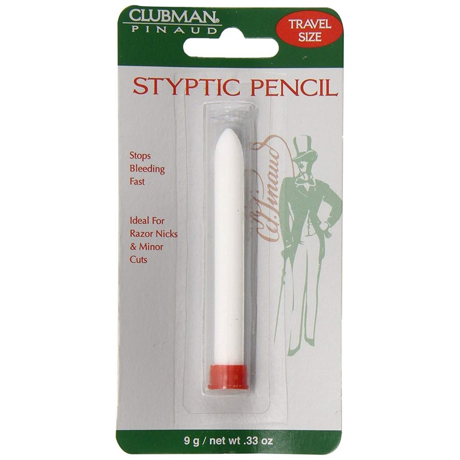 Pinaud Clubman Styptic Pencil For Nick Relief - 0.33oz