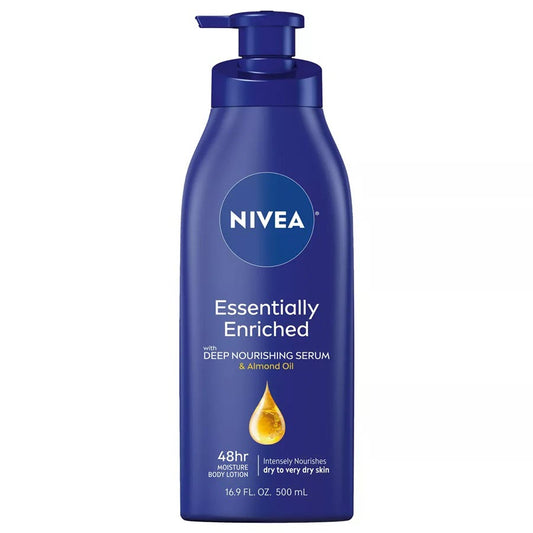 Nivea Essentially Enriched Hand and Body Lotion - 16.9 fl oz