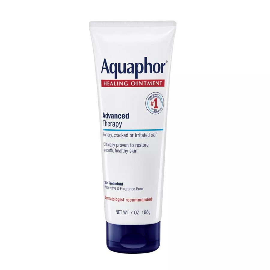 Aquaphor Healing Ointment Skin Protectant and Moisturizer, Unscented, 7oz