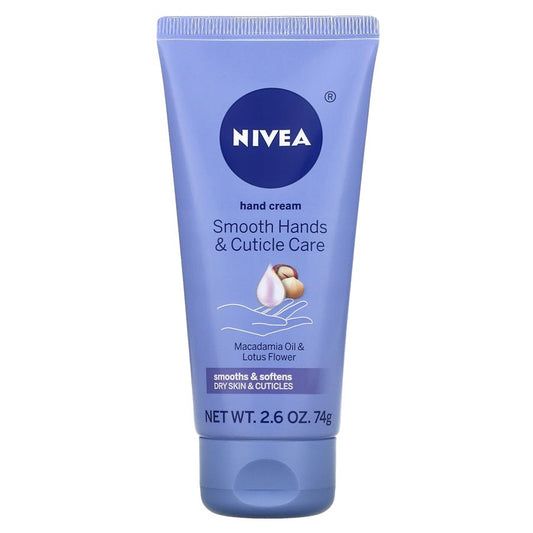 Nivea Hand Cream, Macadamia Oil Lotus Flower, 2.6oz