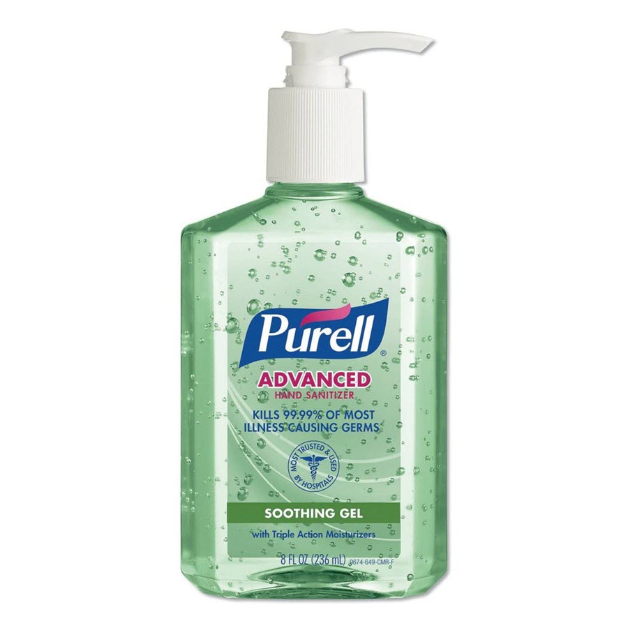 Purell Advanced Hand Sanitizer Soothing Gel, 8oz