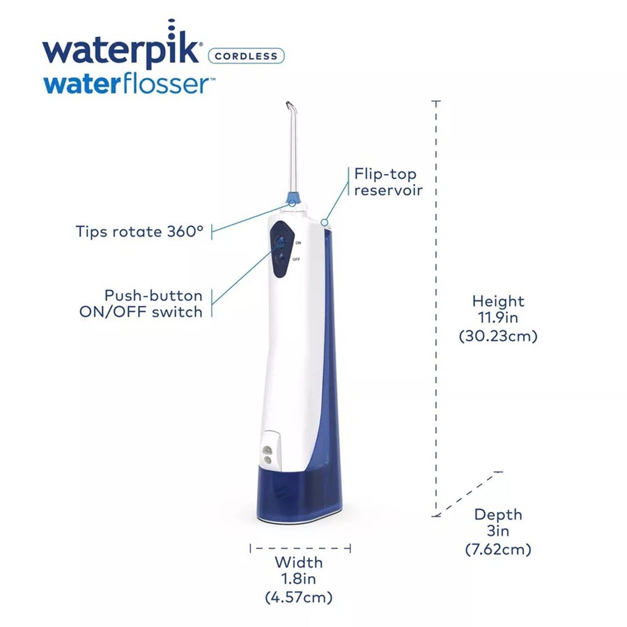 Waterpik Cordless Water Flosser WP-360W