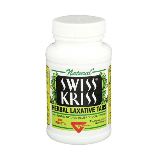 Swiss Kriss Natural Swiss Kriss Herbal Laxative - 250 Tablets