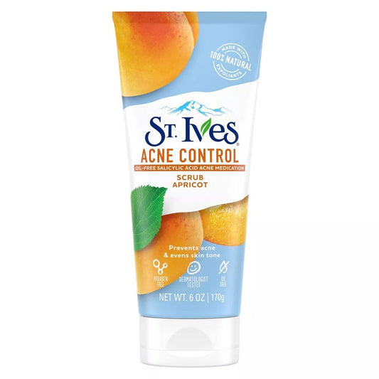 St. Ives Oil-Free Acne Control Apricot Face Scrub - 6oz