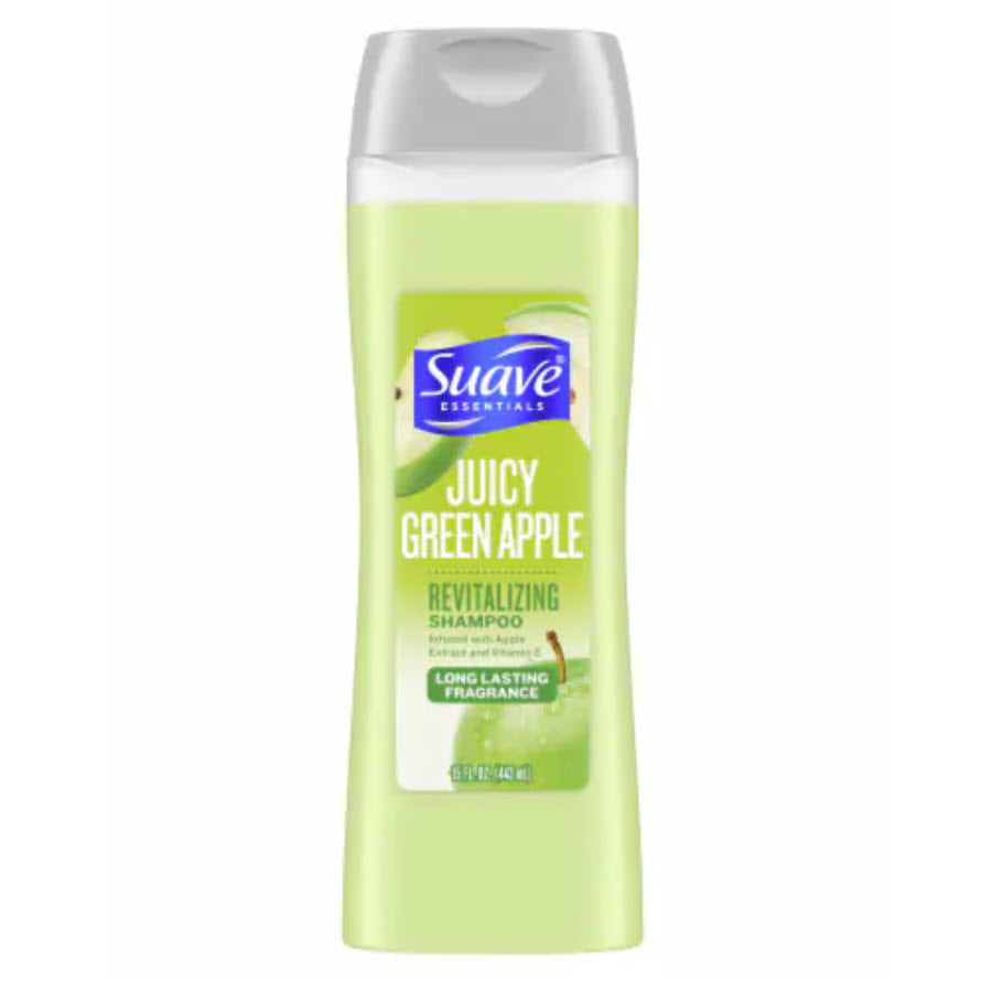 Suave Essentials Shampoo Juicy Green Apple, 15oz