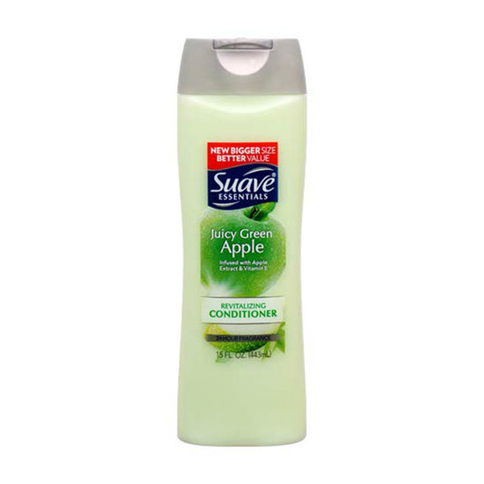 Suave Essentials Conditioner, Juicy Green Apple, 15oz