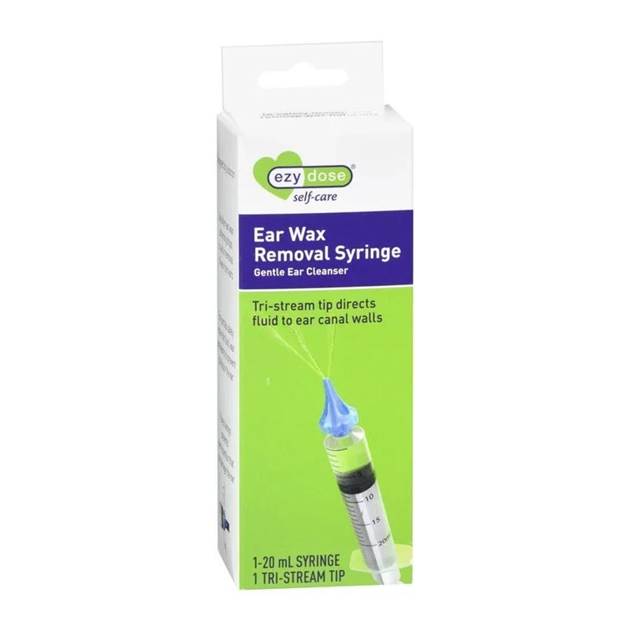 Ezy Dose Ear Wax Removal Syringe, Tri-Stream Tip