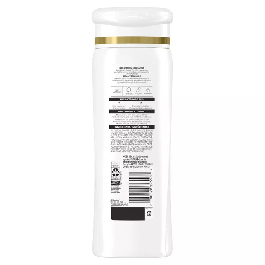 Pantene Pro-V Daily Moisture Renewal Shampoo 12oz