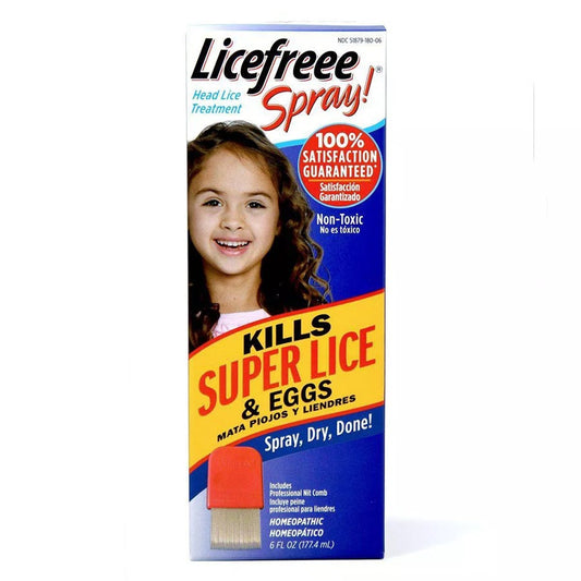 Licefreee! Spray Instant Head Lice Treatment - 6 Fl Oz