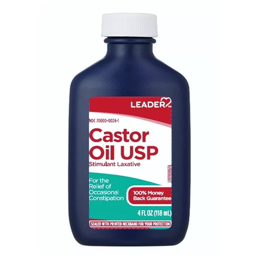 Castor Oil USP Stimulant Laxative 4 fl oz