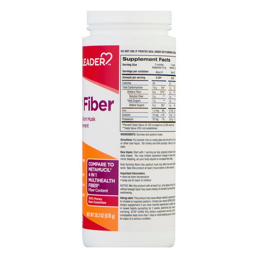 Leader Daily Fiber, Original Coarse, 20.3oz