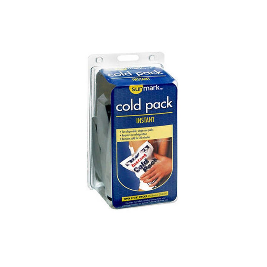 Sunmark Instant Cold Packs, 2pk