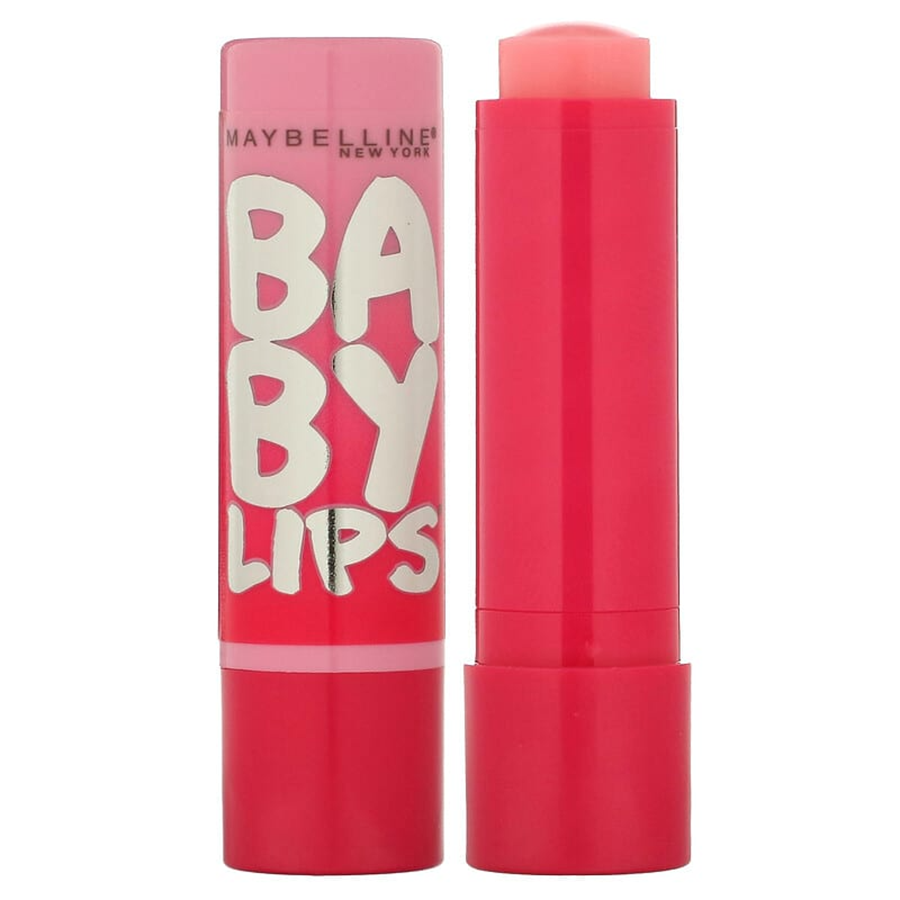 Maybelline New York Baby Lips Glow Lip Balm, My Pink, 0.13 oz