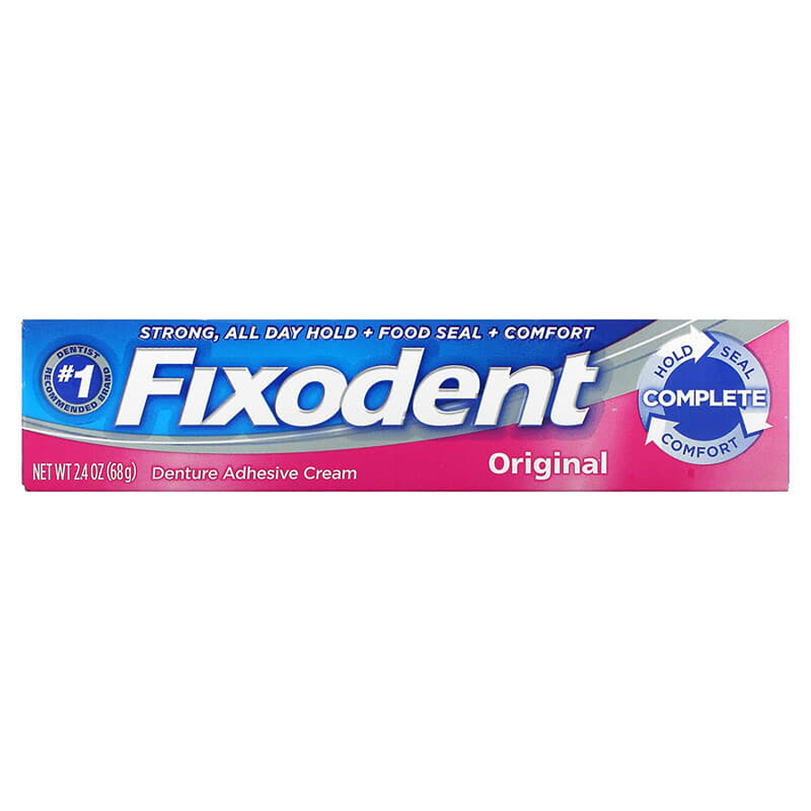 Fixodent Denture Adhesive Cream Original 2.40oz