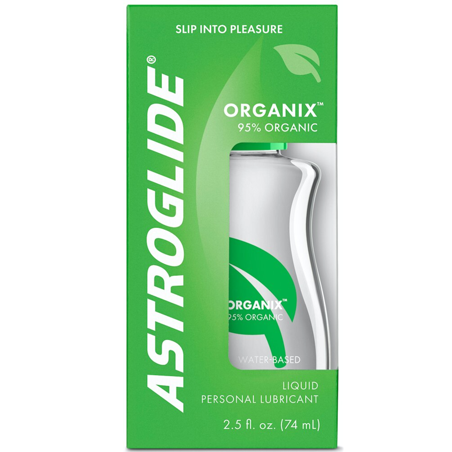 Astroglide Organix Liquid Water Based Personal Lubricant, 2.5oz