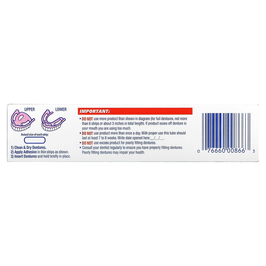 Fixodent Denture Adhesive Cream Original 2.40oz