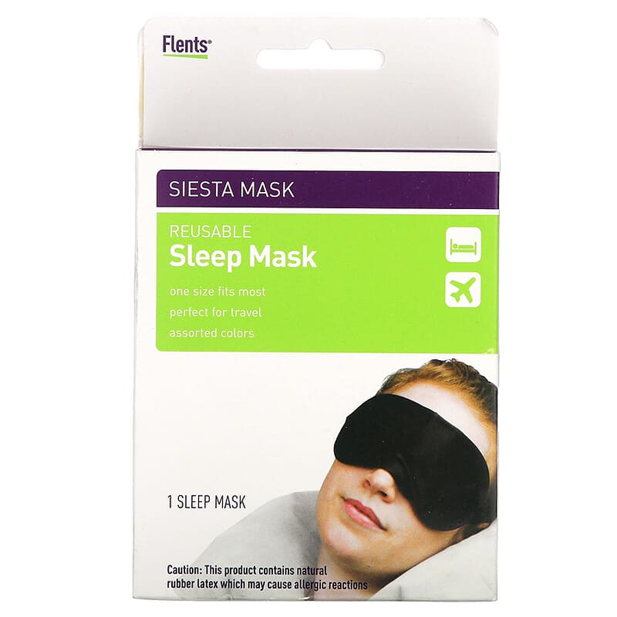 Flents Siesta Sleep Mask, One Size Fits All