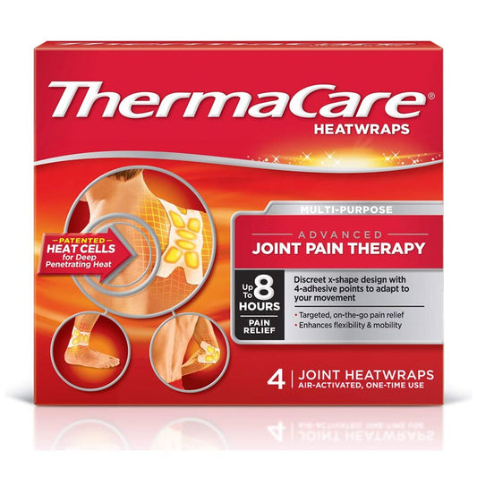 ThermaCare Joint Heatwraps, 4 pack