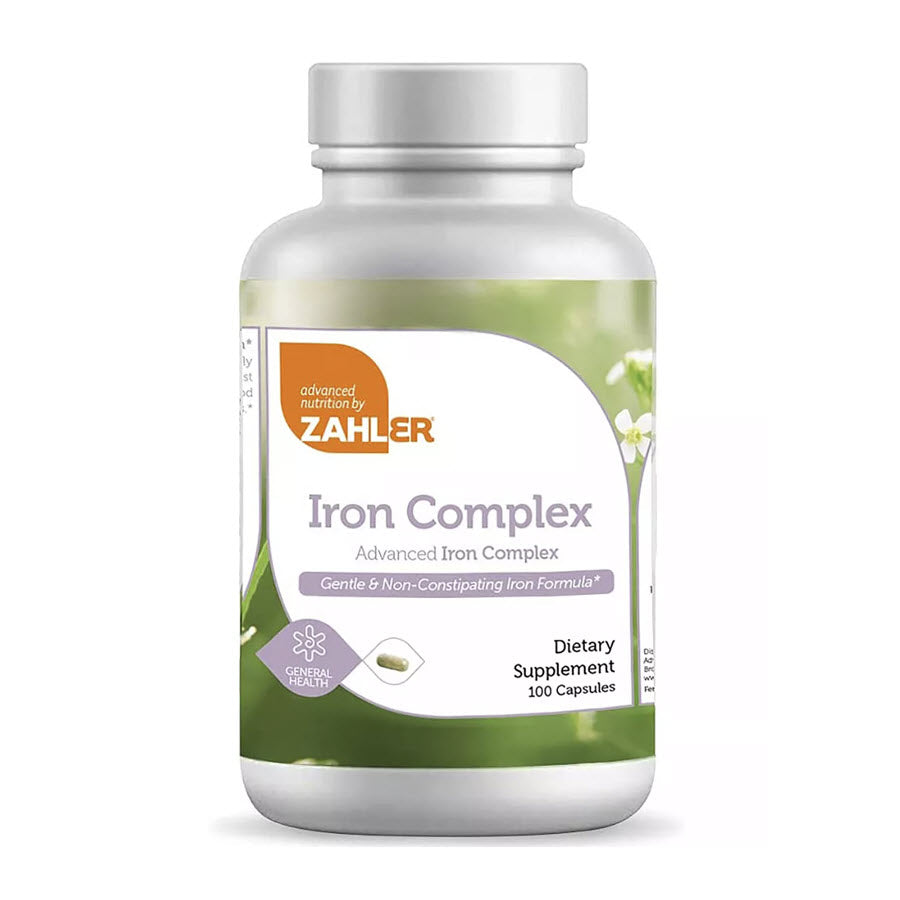 Zahler Iron Complex, 100 Capsules