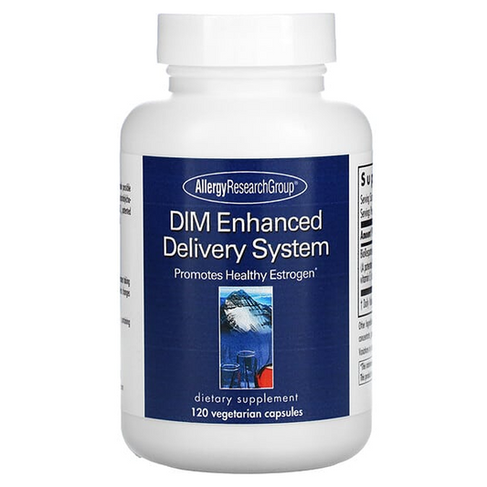 Allergy Research Group DIM Enhanced Delivery System Supplement - Promotes Healthy Estrogen - 120 Count