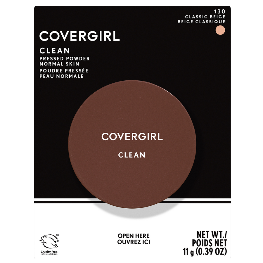 Covergirl Clean Pressed Powder 130, Classic Beige