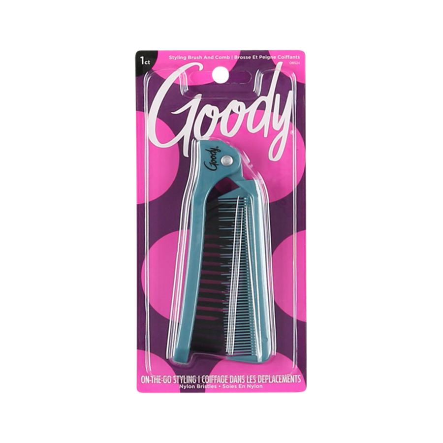 Goody Style On The Go Folding Brush & Comb