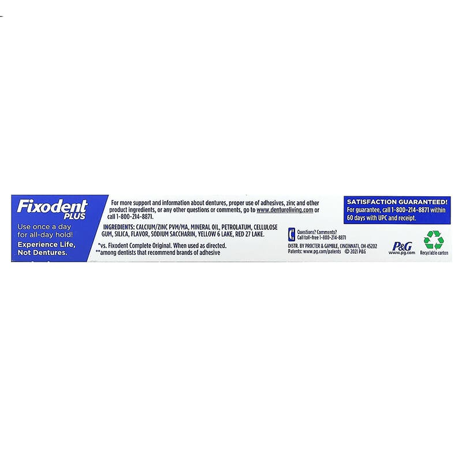 Fixodent Plus Scope Precision Hold and Seal Adhesive Cream, 2oz