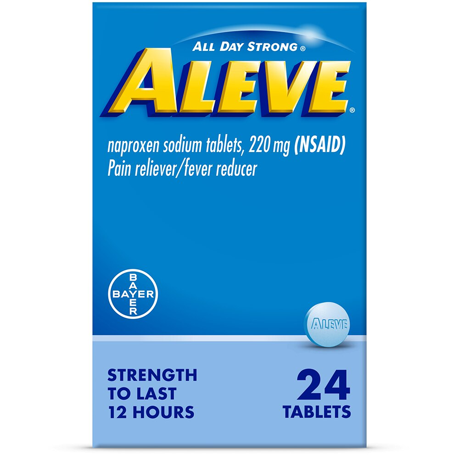 Aleve Pain and Fever Reducer Tablets - 24 ct