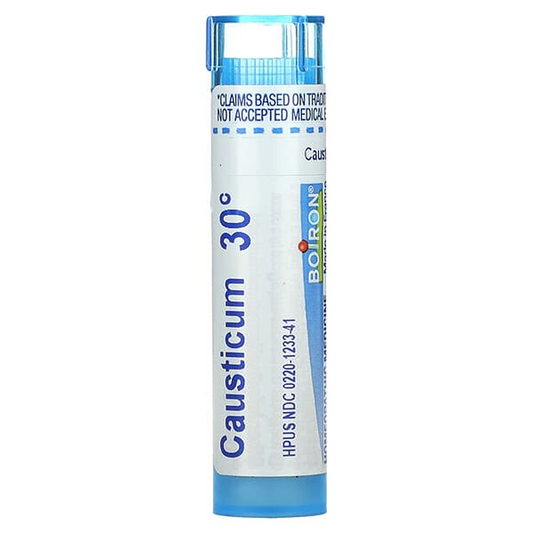 Boiron Causticum 30C Homeopathic Medicine for Bed-wetting and Bladder Incontinence