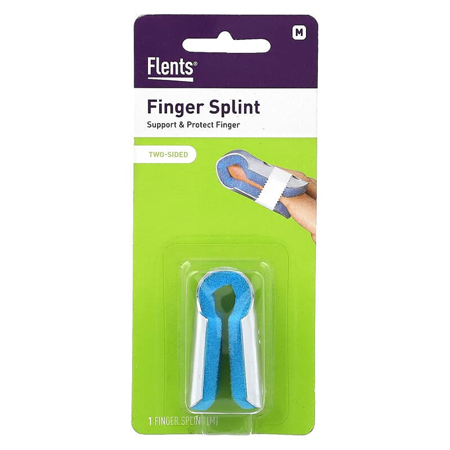 Flents Finger Splint, 2-Sided Splint, Medium 69623