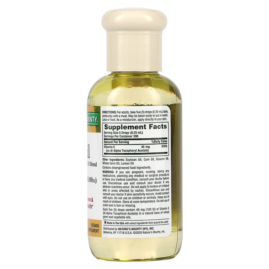 Nature's Bounty E Oil 30,000IU, 2.5oz