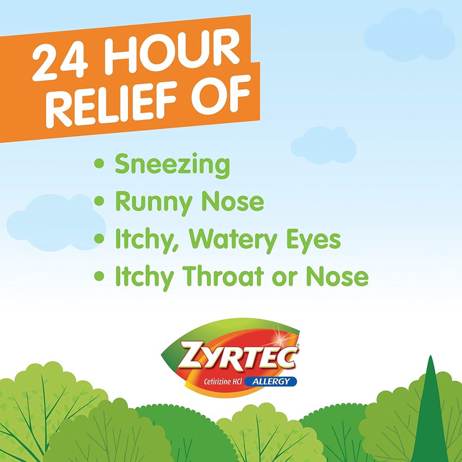 Zyrtec-D Allergy And Congestion, Extended Release Tablets, 12ct