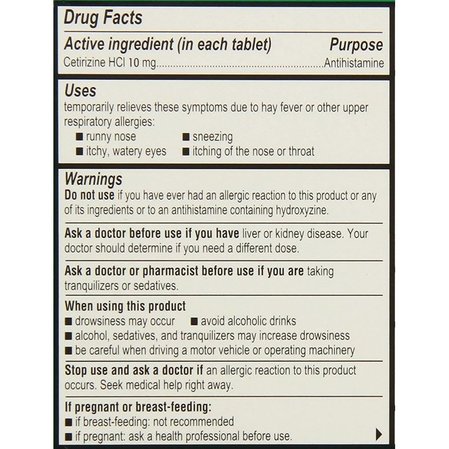 Zyrtec Children's 24-Hr Allergy Dissolve Tablets, Citrus 12 ea