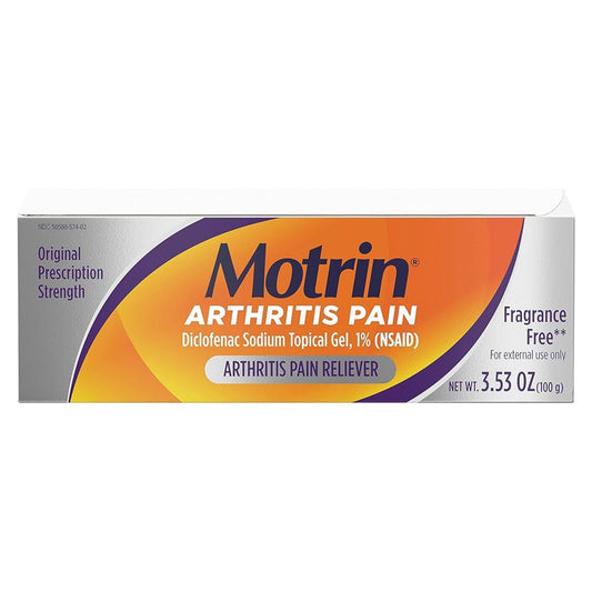 Motrin Arthritis Pain Reliever Topical Gel - 3.53oz