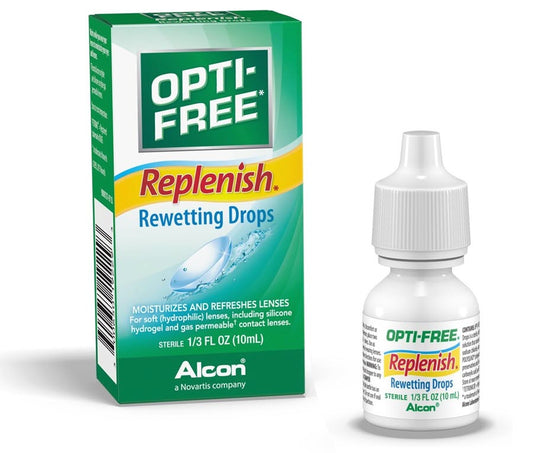 Opti-Free Replenish Rewetting Drops, 10ml