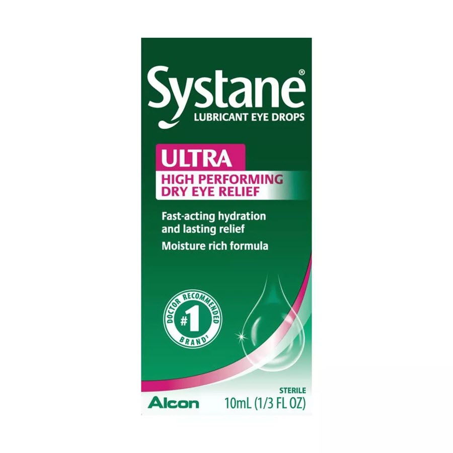 Systane Ultra Lubricant Eye Drops, 10ml