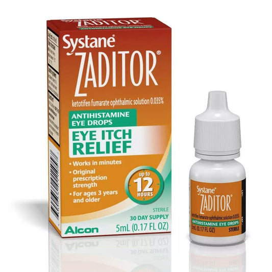 Systane Zaditor Eye Itch Relief Drops, 5ml