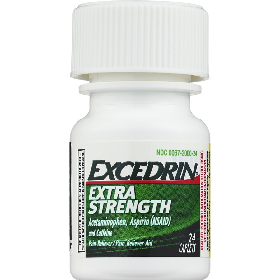 Excedrin Extra Strength Pain Relief Caplets - 24 ct