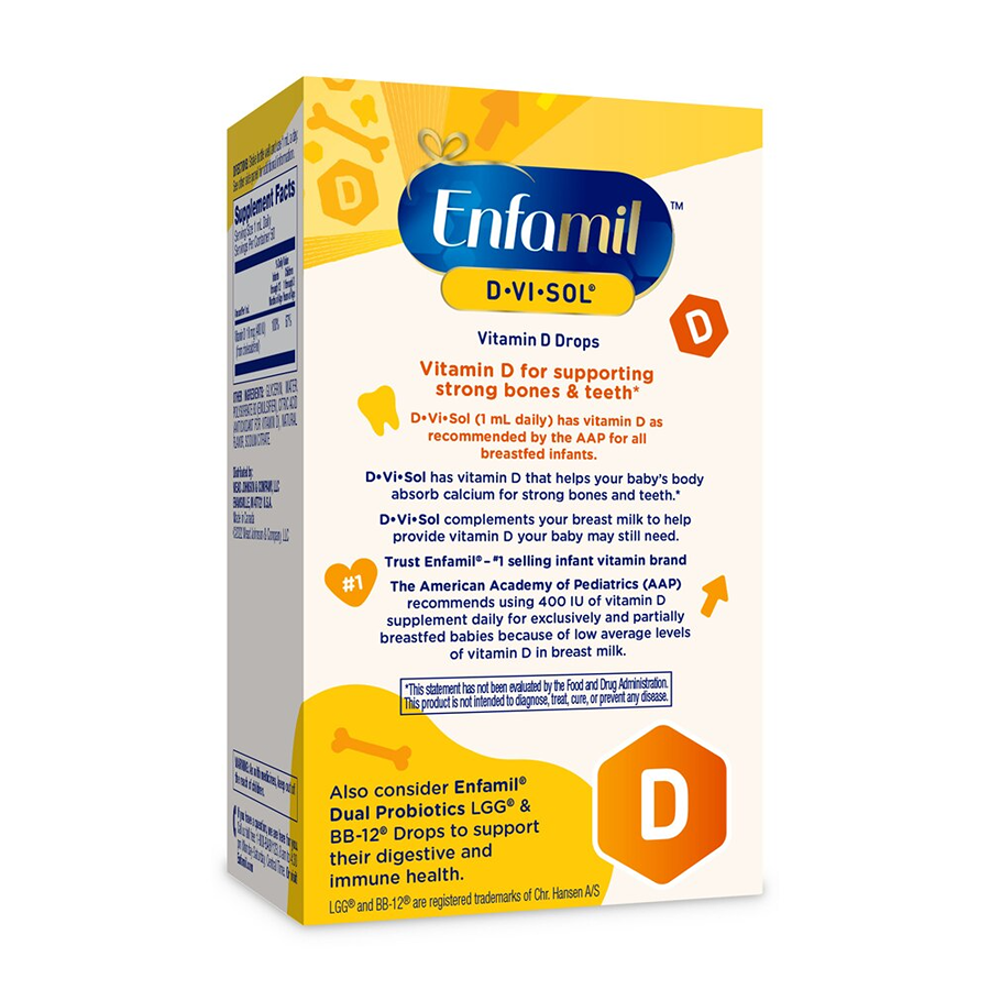 Enfamil D-Vi-Sol Infant Vitamin D Dietary Supplement Liquid Drops - 50ml