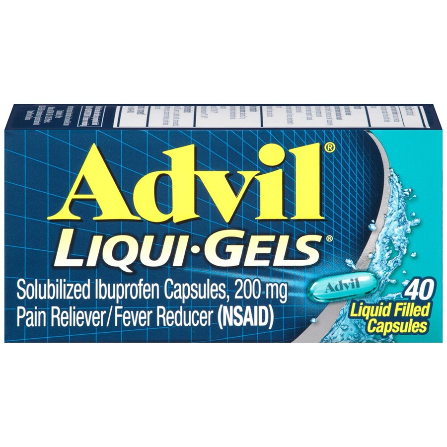 Advil Liqui-Gels, 200mg, 40 Liqui-Gels