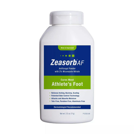 Zeasorb Athletes Foot Powder - 2% Miconazole Nitrate - 2.5oz