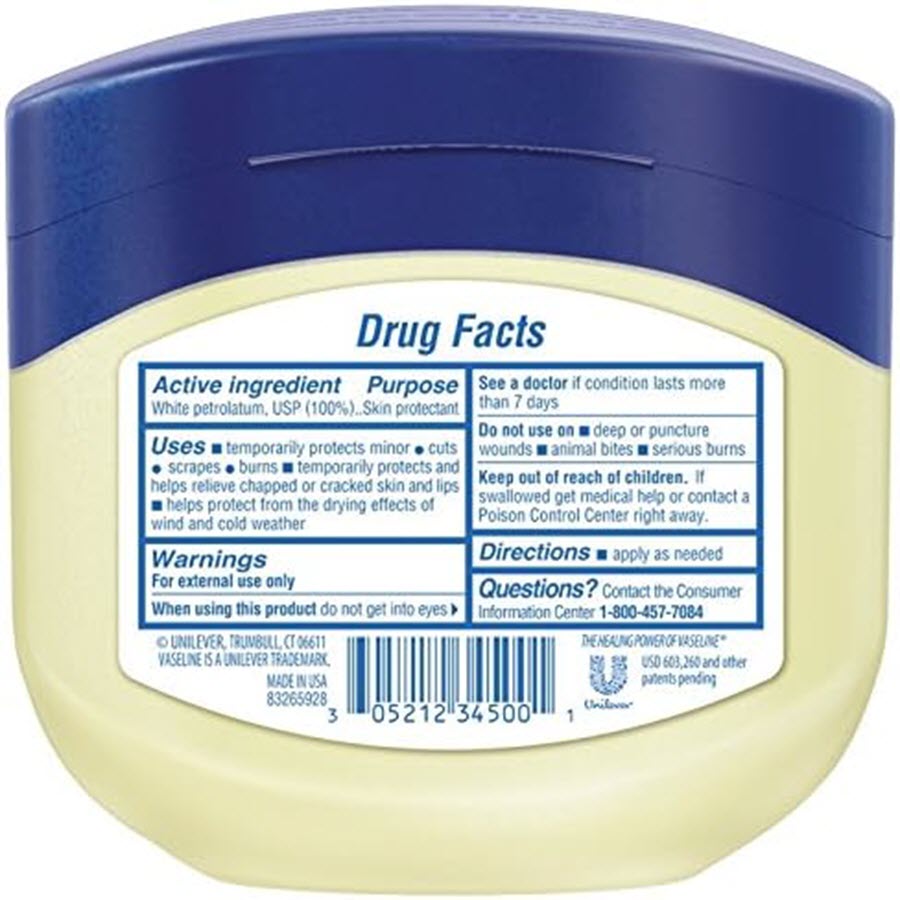 Vaseline Petroleum Jelly Original, 13 oz