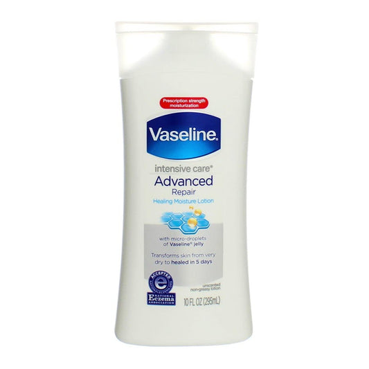 Vaseline Intensive Care Advanced Repair Unscented Lotion, 10oz