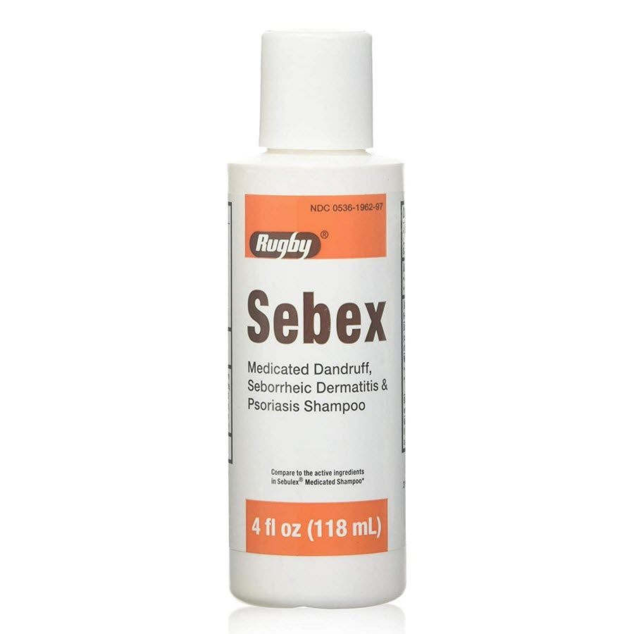 Rugby Sebex Medicated Dandruff Shampoo - 4 fl oz